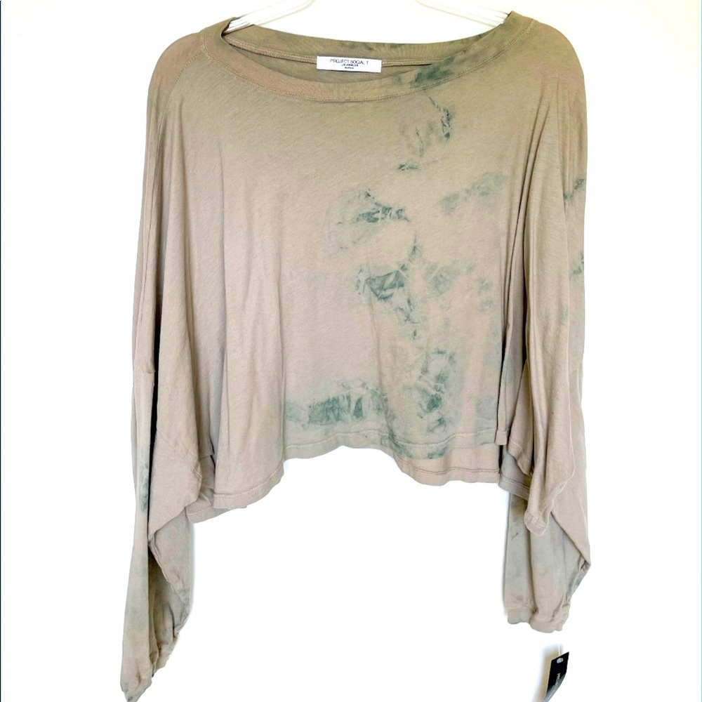 PROJECT SOCIAL T TONAL BURST TIE DYE LONG SLEEVE